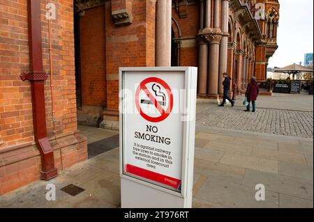 La gare St Pancras International Banque D'Images