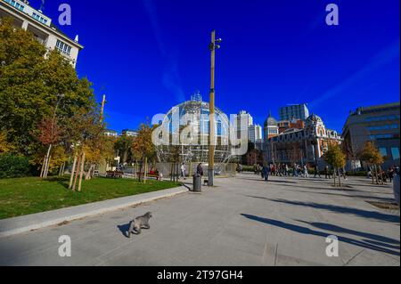 Madrid, Espagne, 18 novembre 2023, Royal Asturian Mines Company Building Banque D'Images