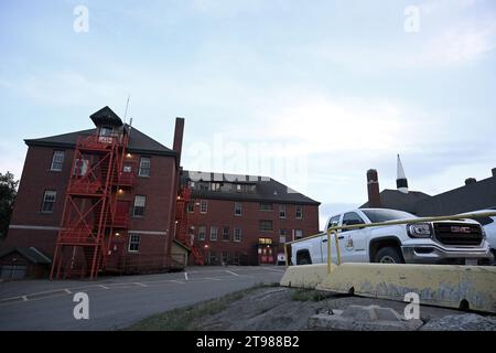 Kamloops, BC, Canada - 16 juillet 2023 : pensionnat indien de Kamloops. Banque D'Images