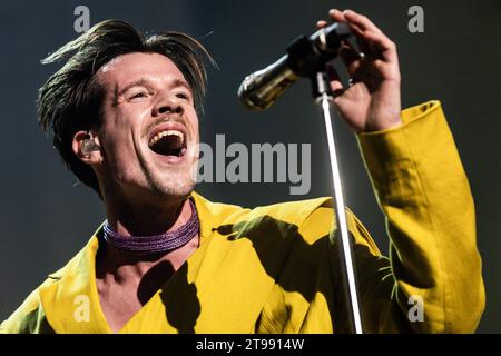 AMSTERDAM - son mieux lors d'un concert à AFAS Live. Ce sont les plus grands concerts de la carrière du groupe à ce jour. ANP EVA PLEVIER netherlands Out - belgique Out Banque D'Images