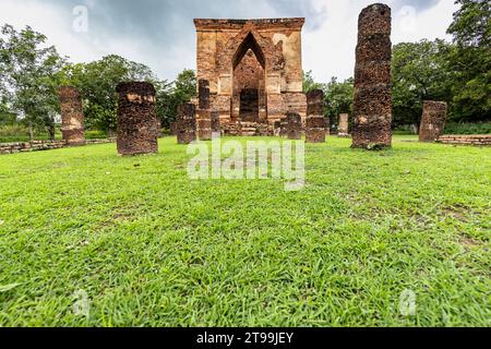 Parc historique de Sukhothai, Wat Traphang Thong Lang, Sukhothai, Thaïlande, Asie du Sud-est, Asie Banque D'Images