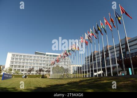 Strasbourg, France - 4 septembre 2019 : Palais de l'Europe à Strasbourg, France. Banque D'Images