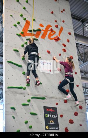Brno, République tchèque. 24 novembre 2023. La vie ! Festival des sports, danses et divertissements au Centre des expositions de Brno, République tchèque, 24 novembre 2023. Crédit : Vaclav Salek/CTK photo/Alamy Live News Banque D'Images