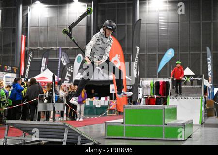 Brno, République tchèque. 24 novembre 2023. La vie ! Festival des sports, danses et divertissements au Centre des expositions de Brno, République tchèque, 24 novembre 2023. Crédit : Vaclav Salek/CTK photo/Alamy Live News Banque D'Images