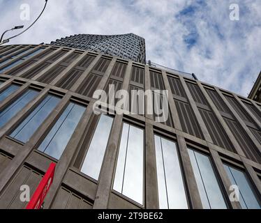 Olympia DUMBO vue de la rue York, à l’arrière du condo. Banque D'Images