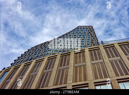 Olympia DUMBO vue de la rue York, à l’arrière du condo. Banque D'Images