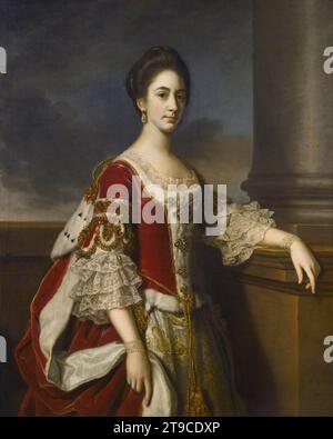 Portrait de Lady Elizabeth Compton, plus tard comtesse de Burlington vers 1780 par Nathaniel Dance-Holland Banque D'Images