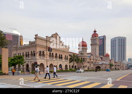Kuala Lumpur, Malaisie - 12 septembre 2018: L'édifice Sultan Abdul Samad est un bâtiment de la fin du XIXe siècle situé le long de Jalan Raja en face de Banque D'Images