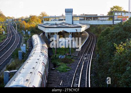 Willesden Junction Station, Harlesden, Borough of Brent, Londres, Angleterre, ROYAUME-UNI Banque D'Images