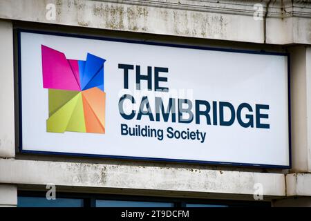 La Cambridge Building Society Cambourne Banque D'Images