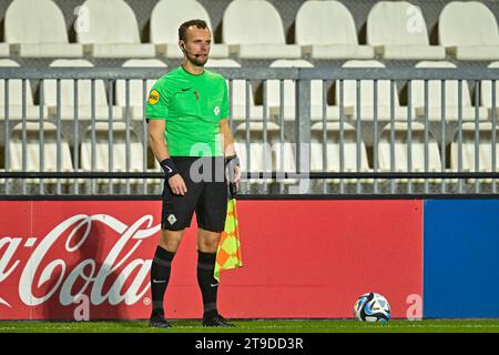 Amsterdam, pays-Bas. 24 novembre 2023. AMSTERDAM, PAYS-BAS - 24 NOVEMBRE : Rik ter Hoeve joue lors du match néerlandais Keuken Kampioen Divisie entre Jong Ajax et TOP OSS au Sportpark de toekomst le 24 novembre 2023 à Amsterdam, pays-Bas. (Photo de Jan Mulder/Orange Pictures) crédit : Orange pics BV/Alamy Live News Banque D'Images