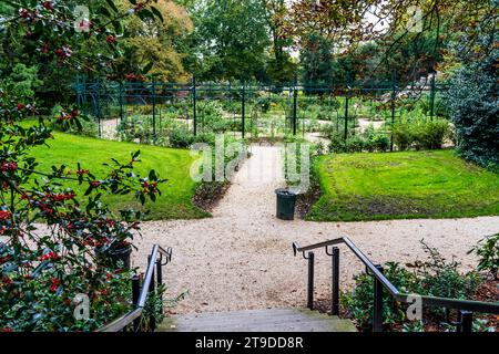 Les jardins d'Iveagh conçus au milieu du 19e siècle par Ninian Niven, Dublin, Irlande Banque D'Images