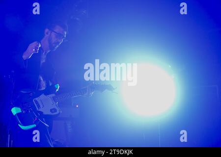 Ciampino, Italie. 24 novembre 2023. Motta lors du concert la Musica e finita - Club Tour 2023, à ORION Live Club, 24 novembre 2023, Ciampino, Italie. Crédit : Live Media Publishing Group/Alamy Live News Banque D'Images