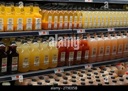 Wegmans Food Market a ouvert ses portes en octobre 2023 à Astor place à New York, aux États-Unis Banque D'Images