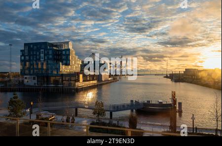 Copenhague, Danemark - Copenhagen International School par C F Møller Architects Banque D'Images