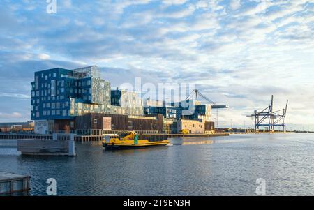 Copenhague, Danemark - Copenhagen International School par C F Møller Architects Banque D'Images