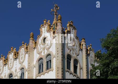 Budapest, Postsparkassa, Ödön Lechner 1900-1901 // Budapest, Caisse d'épargne postale, Ödön Lechner 1900-1901 Banque D'Images