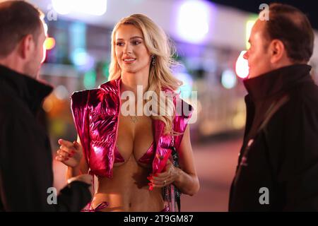 Las Vegas, États-Unis. 19 novembre 2023. Veronika Rajek, Grand Prix de F1 de Las Vegas au Las Vegas Strip circuit le 19 novembre 2023 à Las Vegas, États-Unis d'Amérique. (Photo de HOCH ZWEI) crédit : dpa/Alamy Live News Banque D'Images