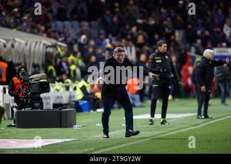 Bergame, Italie. 25 novembre 2023. Atalanta BC contre SIC Napoli, Gewiss Stadium crédit : Nderim Kaceli/Alamy Live News Banque D'Images