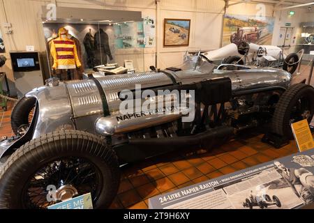 Voiture Napier-Railton 24 litres 1933 au musée Brooklands, Weybridge, Surrey, Royaume-Uni Banque D'Images