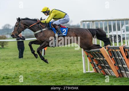 Troisième course à Wincanton le 30 mars 2022 Banque D'Images