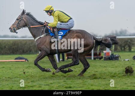 Troisième course à Wincanton le 30 mars 2022 Banque D'Images