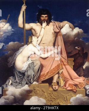 Jupiter et Thétis 1811 de Jean-Auguste-Dominique Ingres Banque D'Images