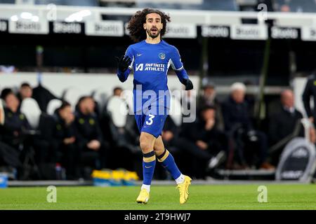 Newcastle, Royaume-Uni. 25 novembre 2023. Marc Cucurella #3 de Chelsea lors du match de Premier League Newcastle United vs Chelsea à St. James's Park, Newcastle, Royaume-Uni, 25 novembre 2023 (photo Ryan Crockett/News Images) crédit : News Images LTD/Alamy Live News Banque D'Images