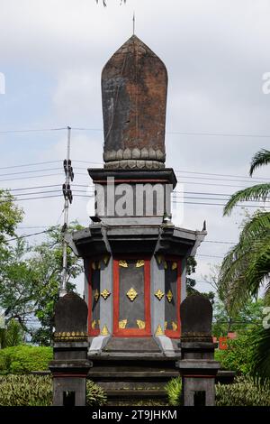 Monument Anjuk ladang. Anjuk signifie haut, haut lieu, a obtenu une victoire retentissante. Ladang signifie terre. Banque D'Images