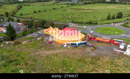 Cirque itinérant, Limerick, Irlande, 17/09/2023 Banque D'Images