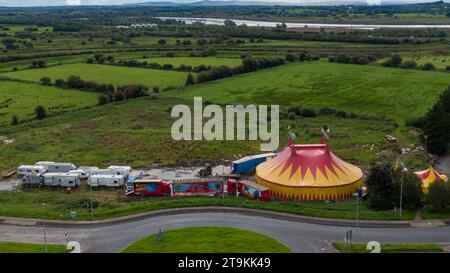 Cirque itinérant, Limerick, Irlande, 17/09/2023 Banque D'Images