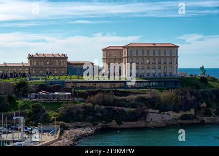 serie de photos sur la ville de marseille depuis l'esplanade de notre Dame de la Garde - Marseille photos de l'esplanade de notre Dame de la Garde Banque D'Images