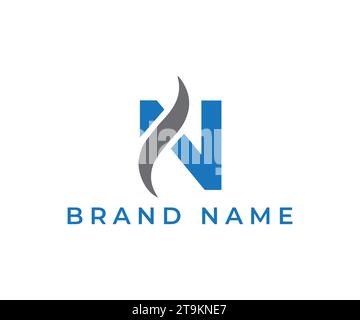 ns logo, pas de logo, n vecteur de conception de logo Illustration de Vecteur