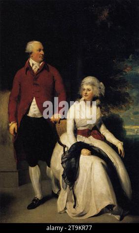 M. et Mme John Julius Angerstein 1792 par Sir Thomas Lawrence Banque D'Images