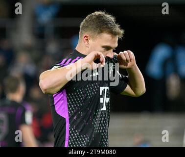 RheinEnergieStadion Cologne Allemagne 24.11.2023, football : Bundesliga saison 2023/24, matchday12, 1.FC Koeln (KOE) - FC Bayern Muenchen (FCB) - Joshua Kimmich (FCB) Banque D'Images