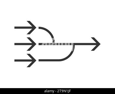 Simplifier, icône modules. Illustration vectorielle. Illustration de Vecteur