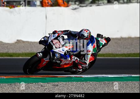 Valencia, Espagne. 26 novembre 2023. Rins Alex SPA LCR Honda Castrol Honda lors du Grand Prix MotoGP d'Espagne 2023 - Gran Premio Motul de la Comunitat Valenciana - Race e Conférence de presse, Championnat du monde MotoGP à Valence, Espagne, novembre 26 2023 crédit : Agence photo indépendante/Alamy Live News Banque D'Images