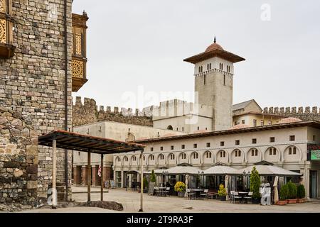 Der untere Innenhof der Burg Rabati, Schloss von Achalziche, Akhaltsikhe, Samzche-Dschawachetien, Georgien Banque D'Images