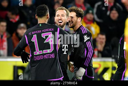 Bundesliga, Rhein Energie Stadium Cologne : 1 FC Koeln vs FC Bayern München ; Harry Kane (FCB) célèbre après avoir marqué Banque D'Images