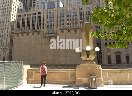 Chicago, USA - juin 2018 : Lyric Opera of Chicago. Banque D'Images