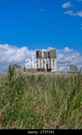 Ruines de l'église St James à Bawsey près de Kings Lynn Norfolk, Angleterre. Banque D'Images