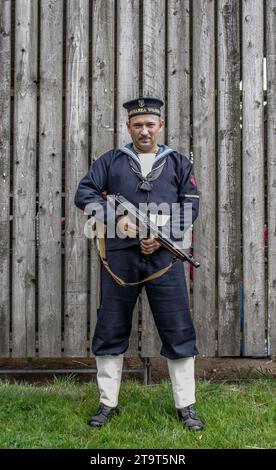 Military Odyssey England 2016 Reenactors Banque D'Images
