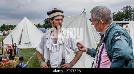 Military Odyssey England 2016 Reenactors Banque D'Images