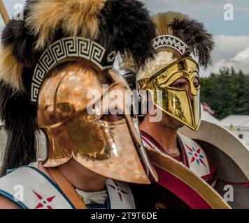 Military Odyssey England 2016 Reenactors Banque D'Images