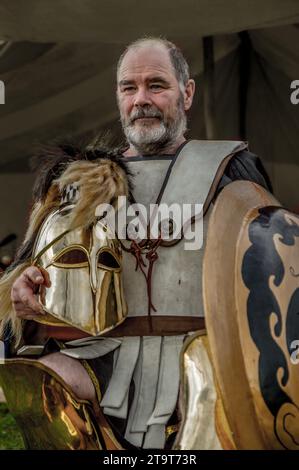 Military Odyssey England 2016 Reenactors Banque D'Images