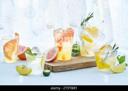 Belles images de boissons aux fruits, photos de haute qualité boissons d'été Banque D'Images