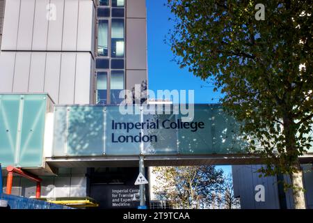 Hammersmith Hospital, du Cane Road, Borough of Hammersmith & Fulham, Londres, Angleterre, Royaume-Uni Banque D'Images