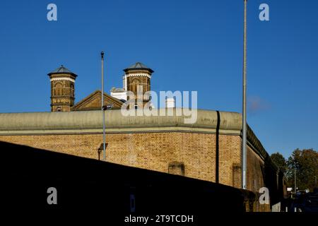 Wormwood Scrubs prison, du Cane Road, Borough of Hammersmith & Fulham, Londres, Angleterre, Royaume-Uni Banque D'Images