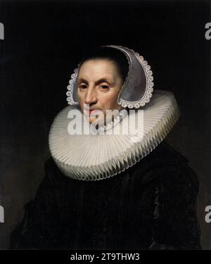 Portrait d'une femme 1635 par Jan Antonisz. Van Ravesteyn Banque D'Images