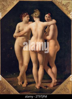 Les trois Grâces 1793-94 de Jean-Baptiste Regnault Banque D'Images